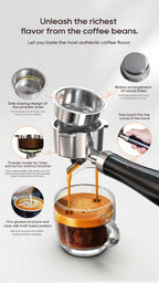 HiBREW Semi Automatic Espresso Coffee Machine
