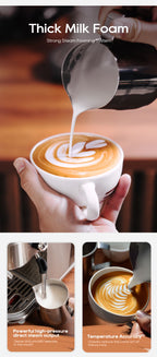 HiBREW Semi Automatic Espresso Coffee Machine