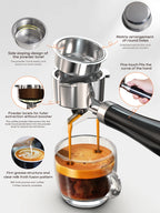HiBREW Semi Automatic Espresso Coffee Machine