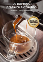 HiBREW Semi Automatic Espresso Coffee Machine