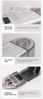 HiBREW Semi Automatic Espresso Coffee Machine