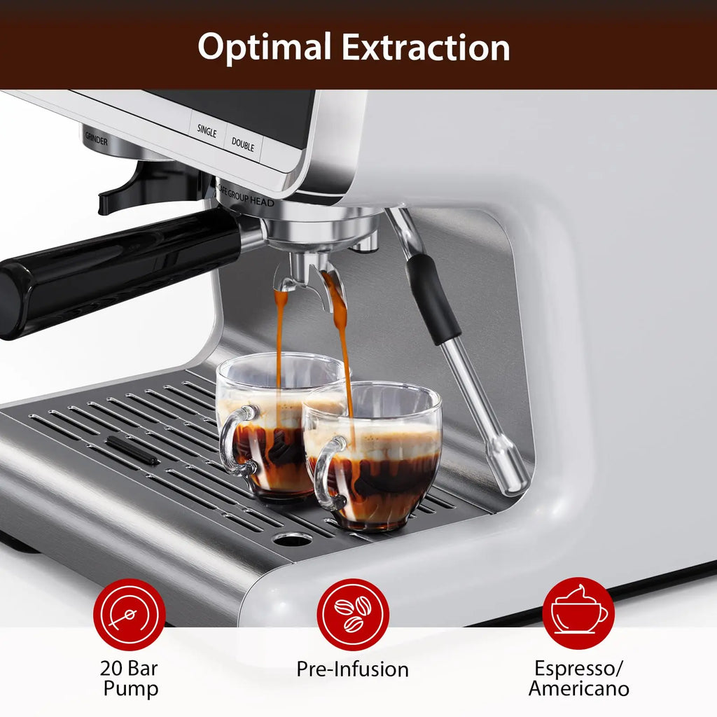 Semi-Automatic Coffee Maker For Home Office