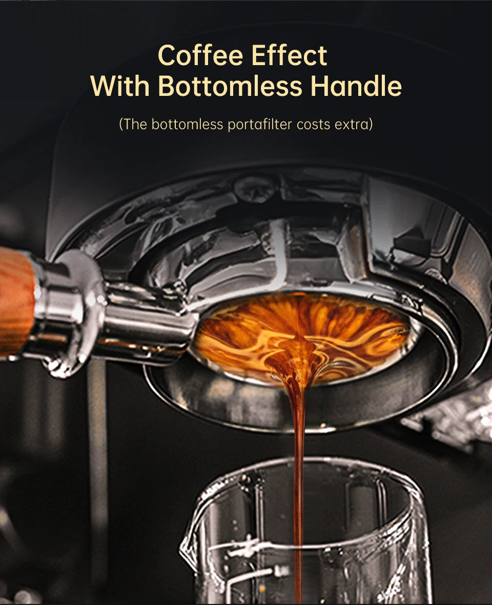 HiBREW Semi Automatic  Espresso Cappuccino Machine