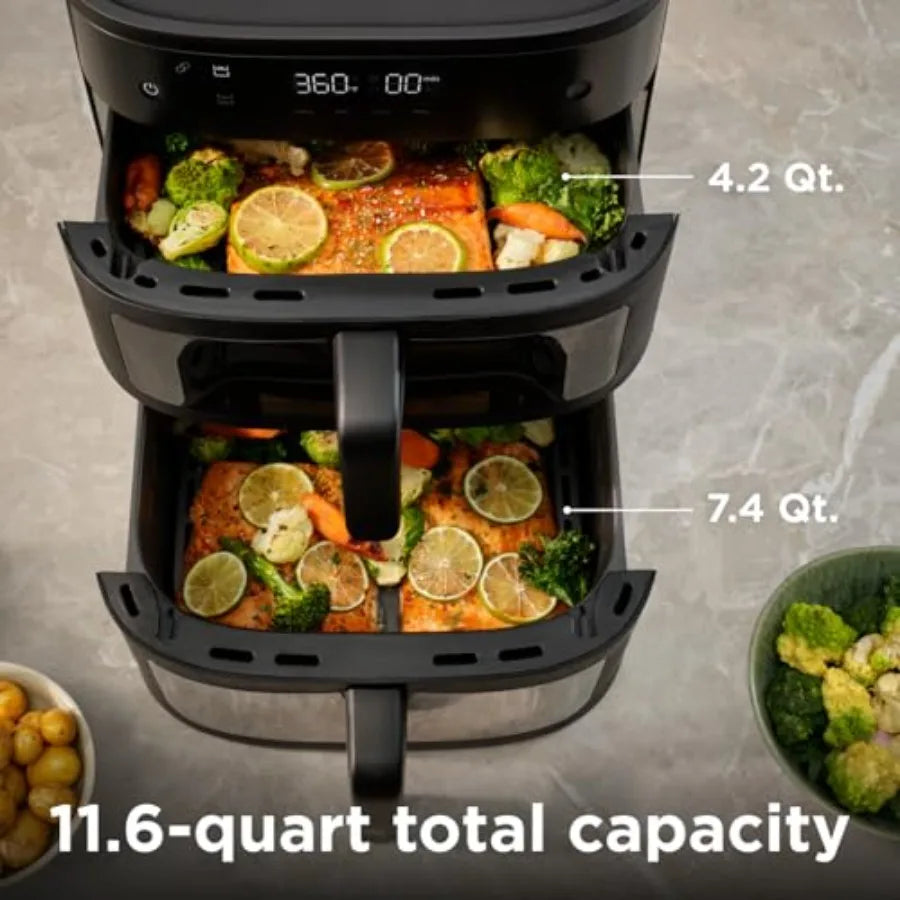 4-in-1 Stacked Air Fryer