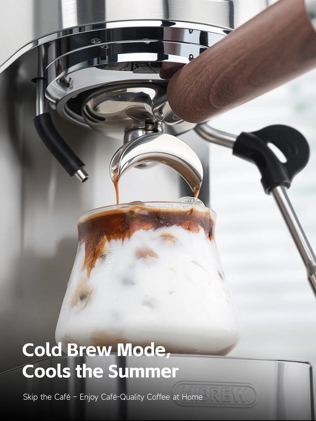HiBREW Semi-automatic Espresso Coffee Machine
