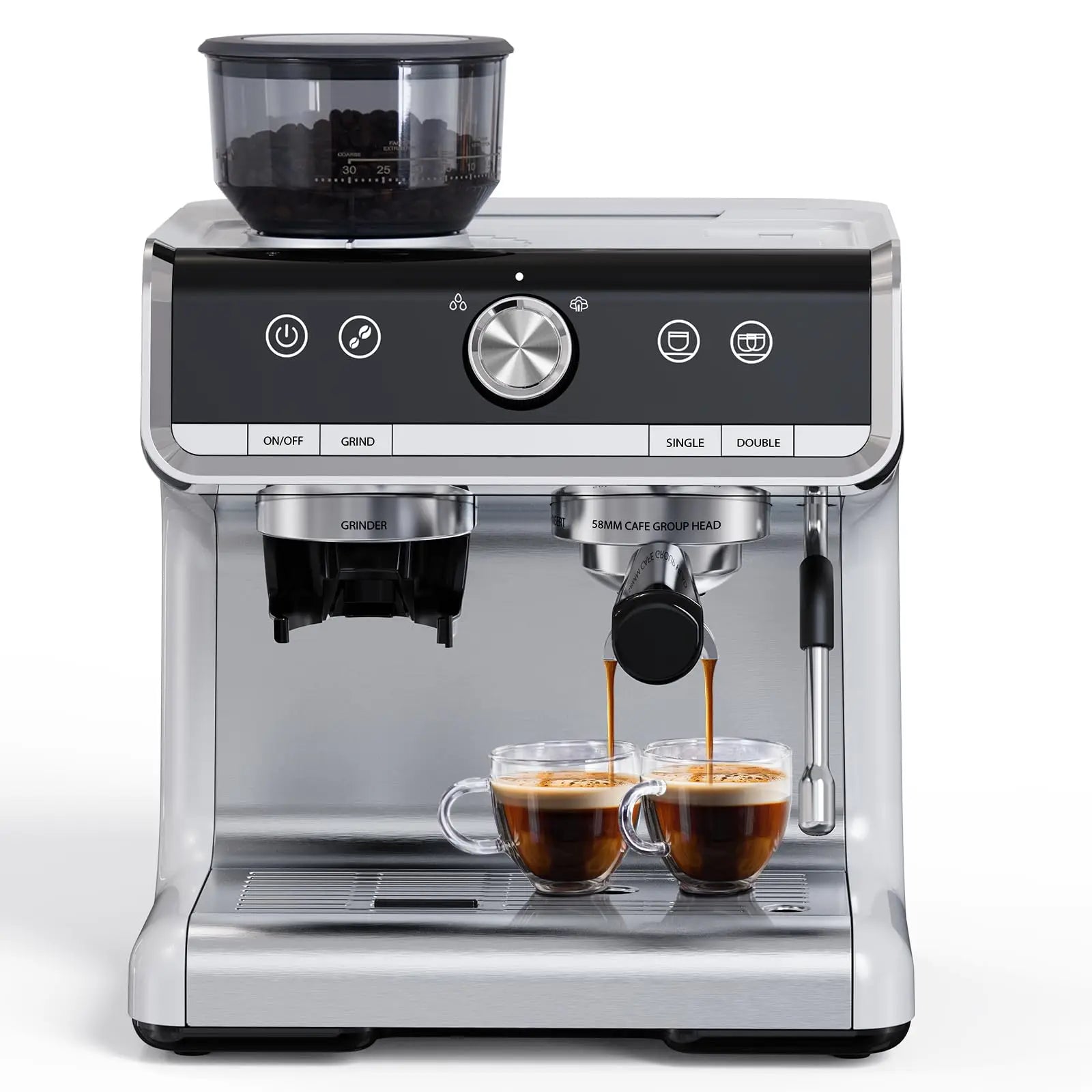 Semi-Automatic Coffee Maker For Home Office