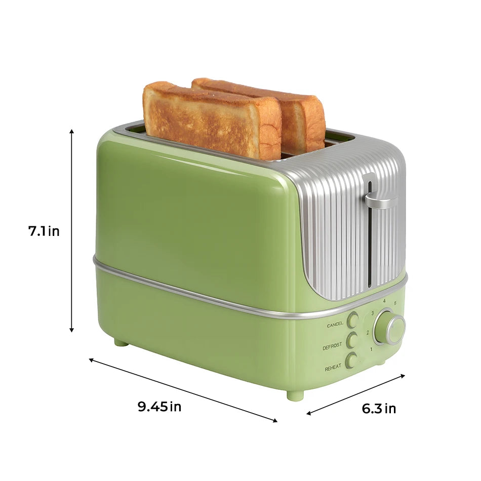 2 Slice Wide Slot Toaster