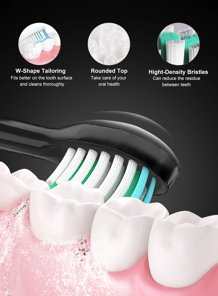 Electric Toothbrush Smart Ultrasonic Teeth Cleaning and whitening