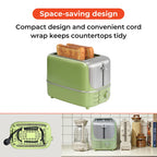 2 Slice Wide Slot Toaster