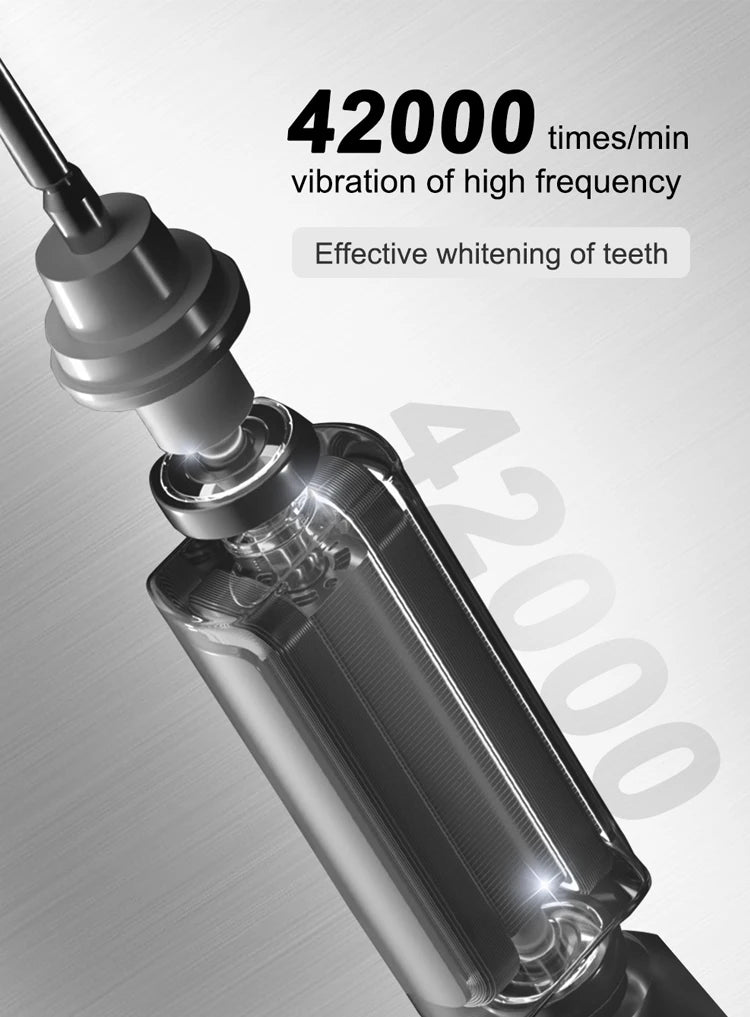 Electric Toothbrush Smart Ultrasonic Teeth Cleaning and whitening