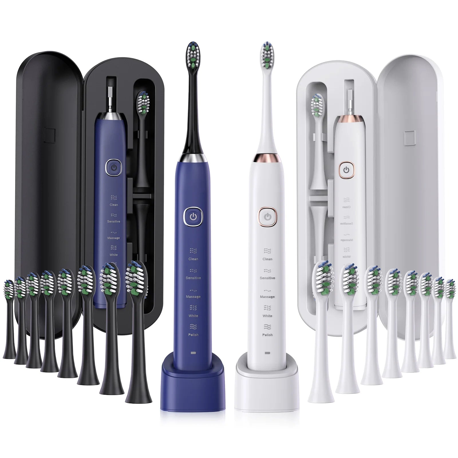 Electric Toothbrush Smart Ultrasonic Teeth Cleaning and whitening