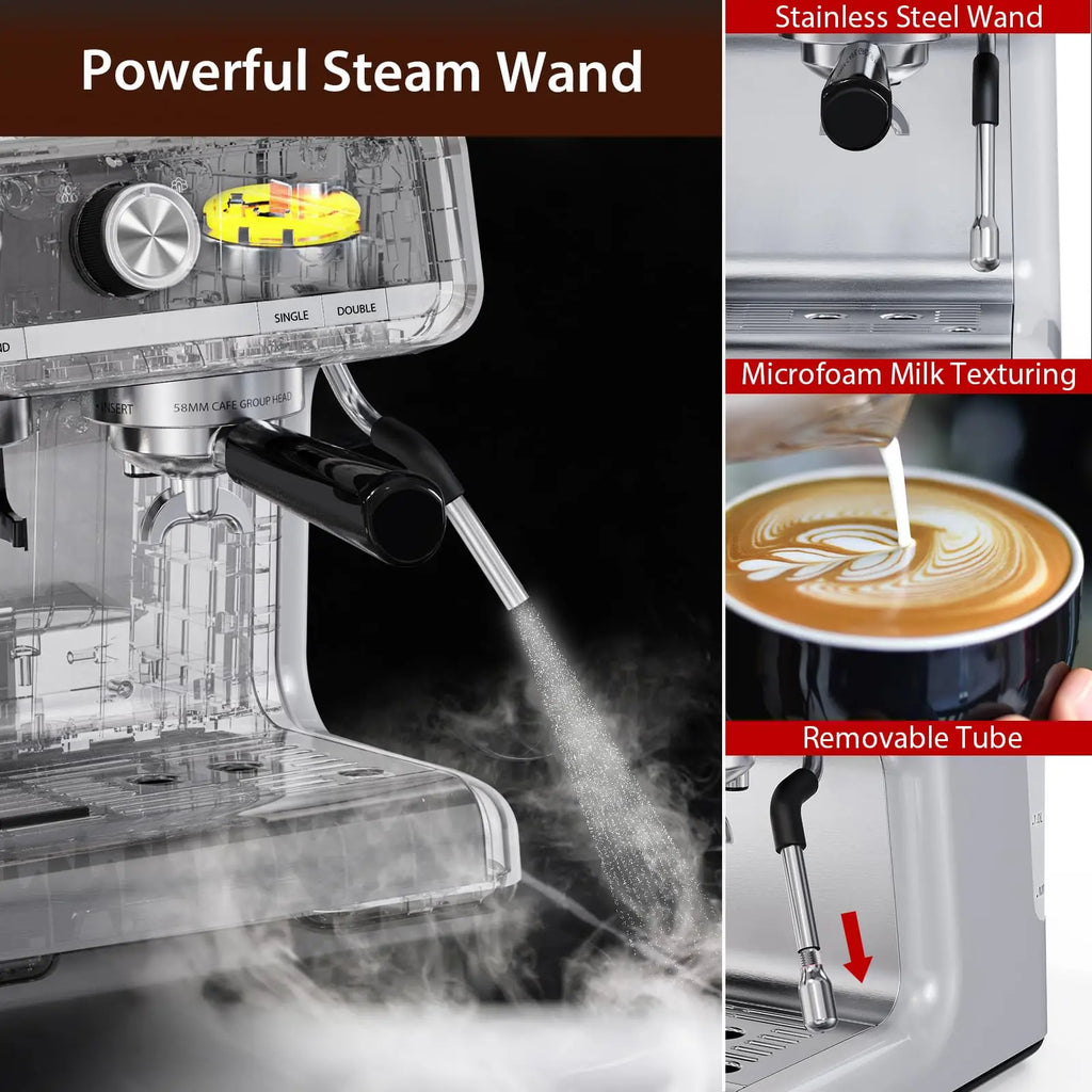 Semi-Automatic Coffee Maker For Home Office