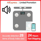 Smart Kitchen Scale Stainless Steel Food Nutritional Calculator 11LB/5kg Weight for Healthy Cooking