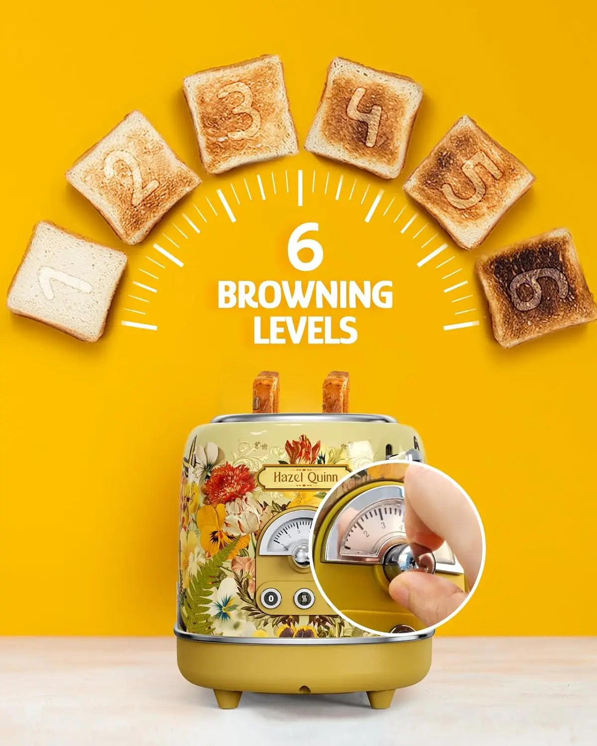 2-Slice Toaster with 6 Crumb Tray