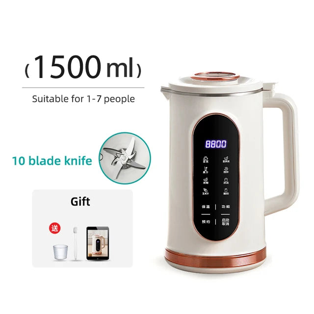 Soy Milk Machine Electric Juicer Blender Mixer