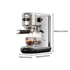 HiBREW Semi Automatic  Espresso Cappuccino Machine