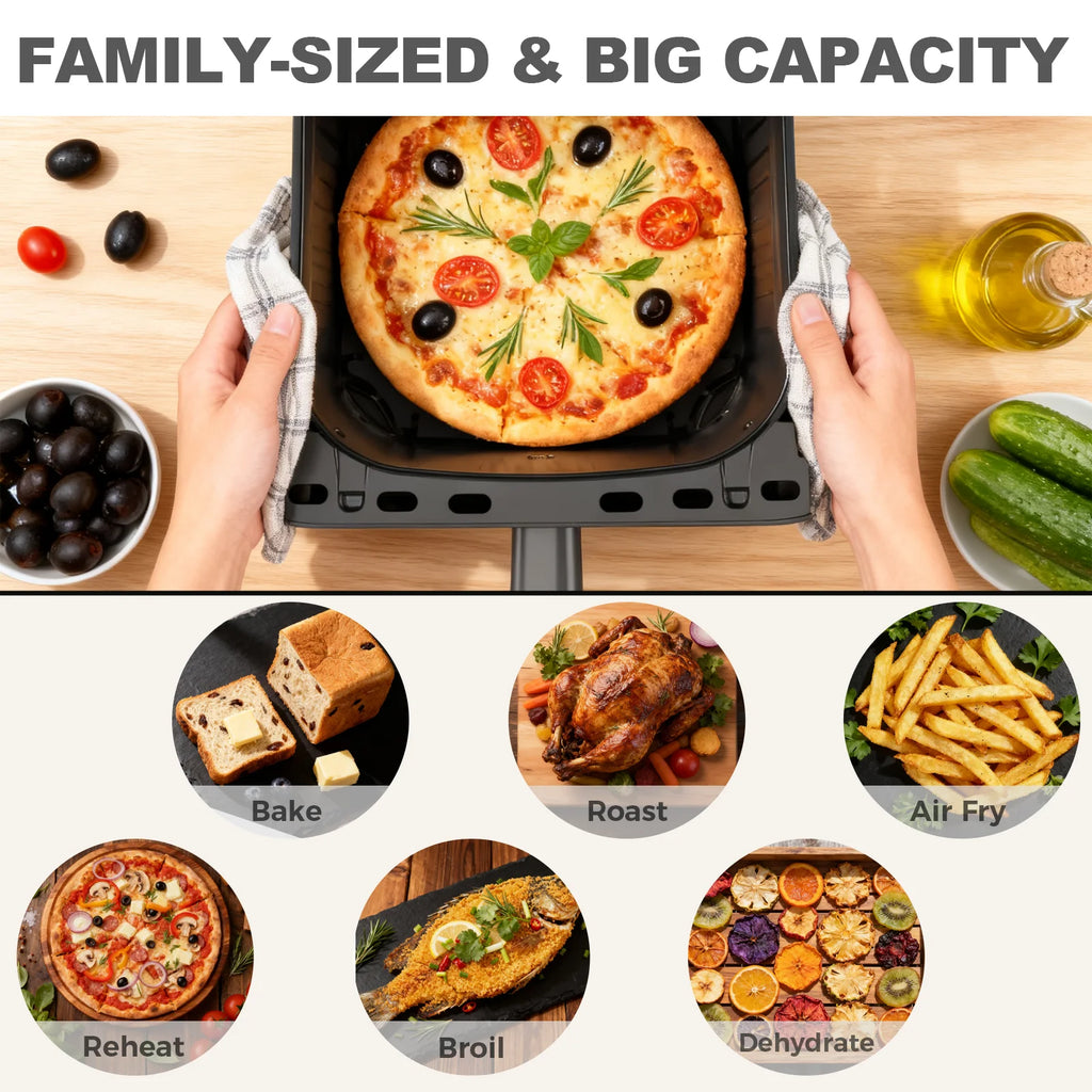 12-In-1 Large Air Fryer for Family