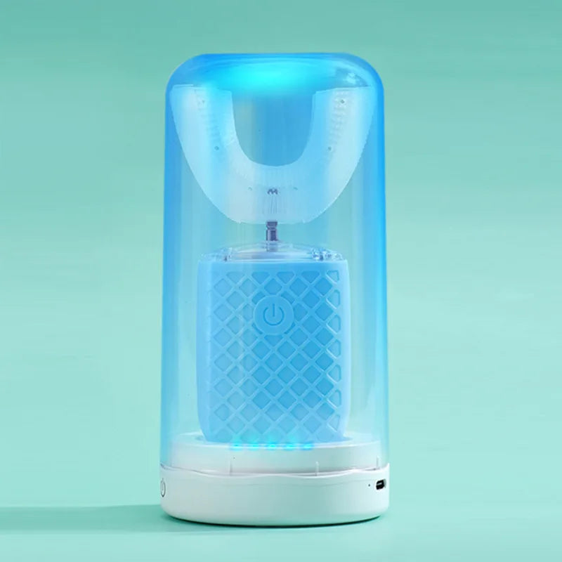 360 Degrees Intelligent Automatic Electric Toothbrush U Type for Adults and Children