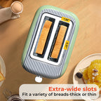 2 Slice Wide Slot Toaster