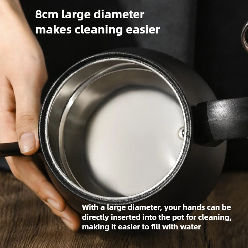 1L Smart Temperature Control Electric Gooseneck Kettle 220V/110V Stainless Steel Hand Brew Coffee Rapid Heating Kettle