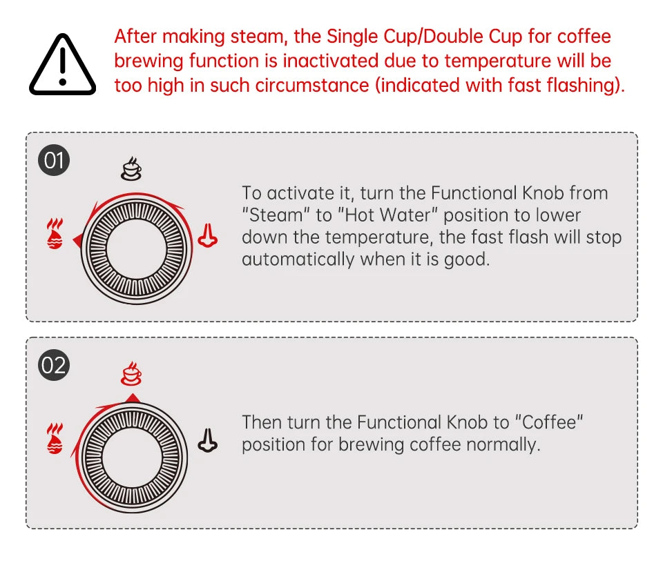 HiBREW Semi Automatic  Espresso Cappuccino Machine