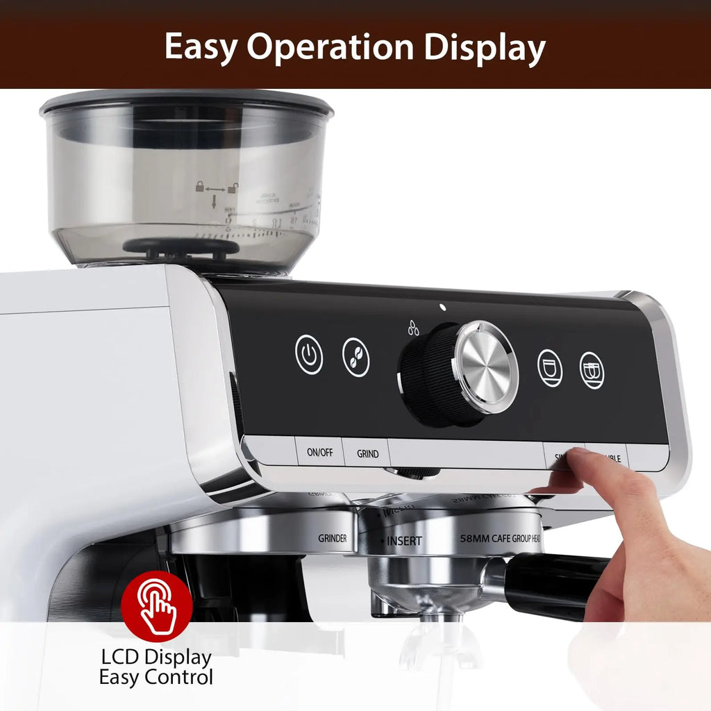 Semi-Automatic Coffee Maker For Home Office