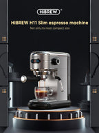 HiBREW Semi Automatic  Espresso Cappuccino Machine