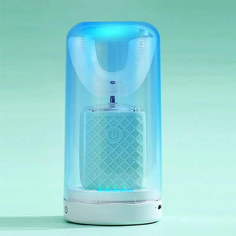 360 Degrees Intelligent Automatic Electric Toothbrush U Type for Adults and Children