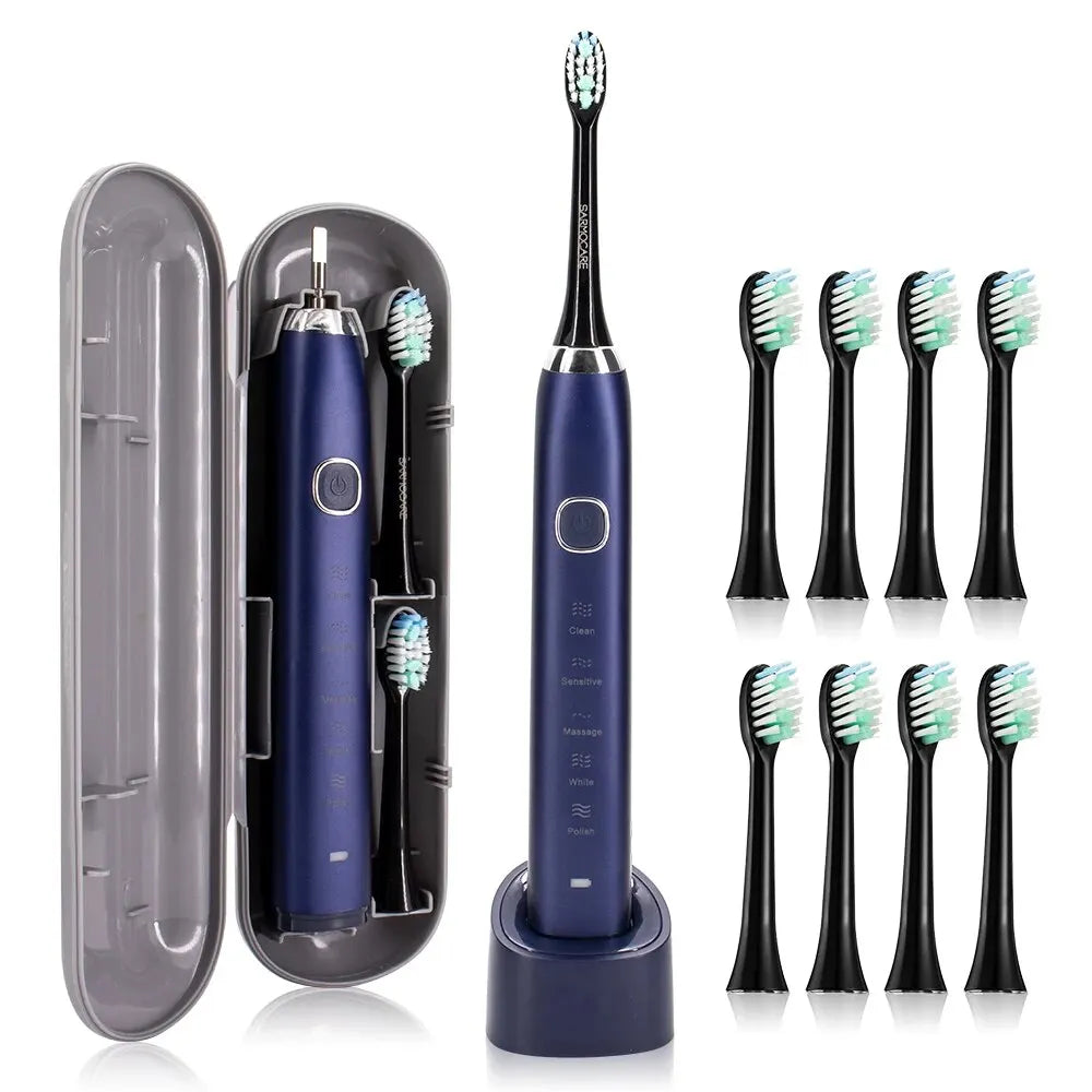 Electric Toothbrush Smart Ultrasonic Teeth Cleaning and whitening