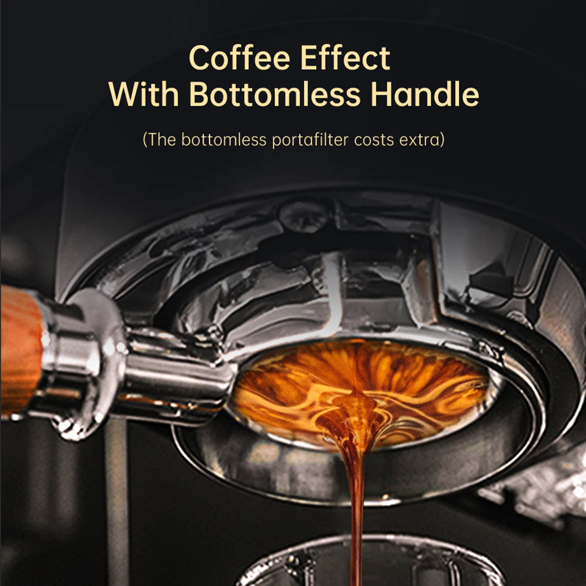 HiBREW Semi Automatic  Espresso Cappuccino Machine