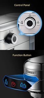 HiBREW Semi Automatic  Espresso Cappuccino Machine