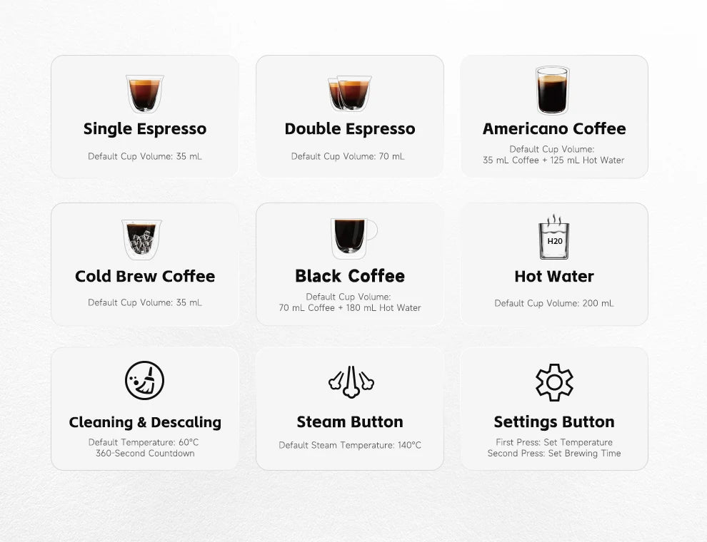 HiBREW Semi-automatic Espresso Coffee Machine