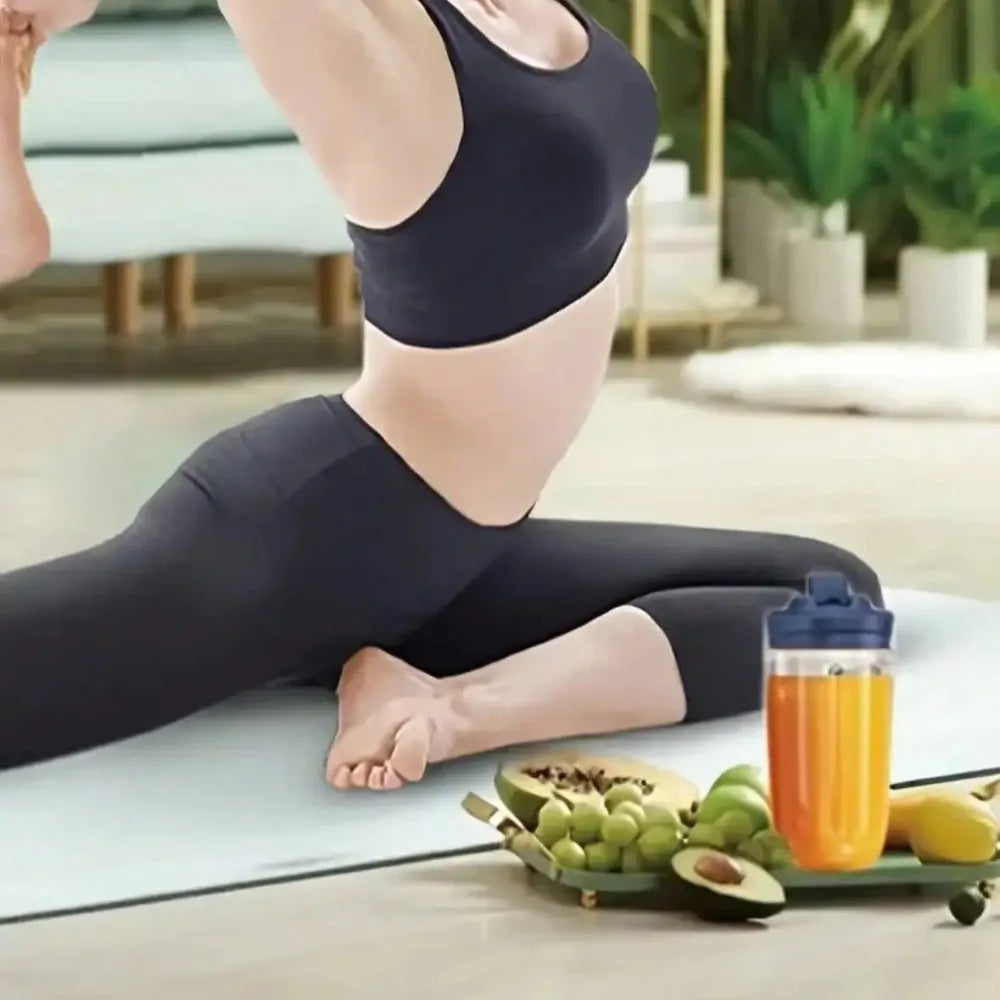 Portable Rechargeable Blender & Juicer Cup 380ml, Personal Smoothie Maker & Ice Crusher for Juice, Travel Portable Blender