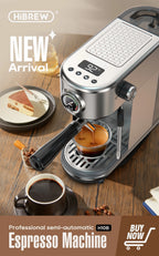 HiBREW Semi Automatic  Espresso Cappuccino Machine
